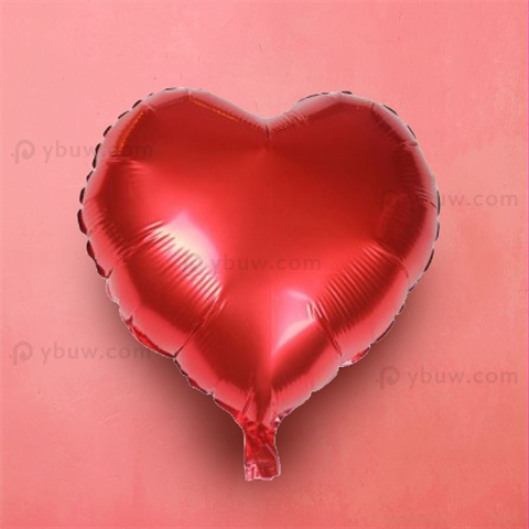 Custom Heart Shape Mylar Balloon-BO0201