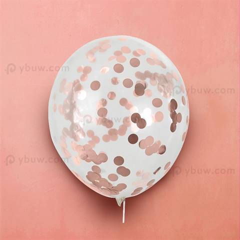 Custom 12inch Confetti Balloon - BO0301