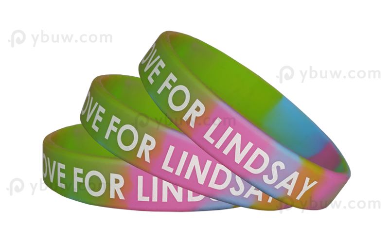 Printed Silicone Wristband-PW12ASE