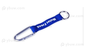 Blue Short Polyester Lanyard-SPL20atxS