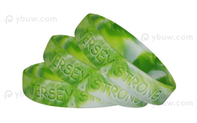 Swirled Debossed Silicone Wristband-DW12ASW