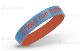 Light Blue Duel Layer Wristband-DLW12ASO