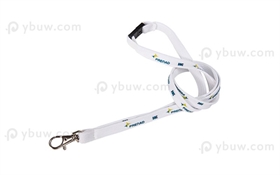 White Tube Lanyard-TL15bxS