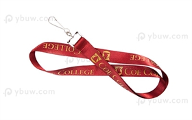 Red Nylon Lanyard-NL20bxS