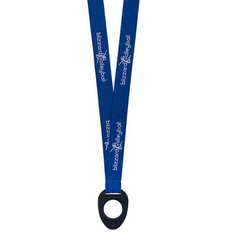 3/4''(20mm) Woven Embroidery Lanyards with Canteen Clip-EK8V