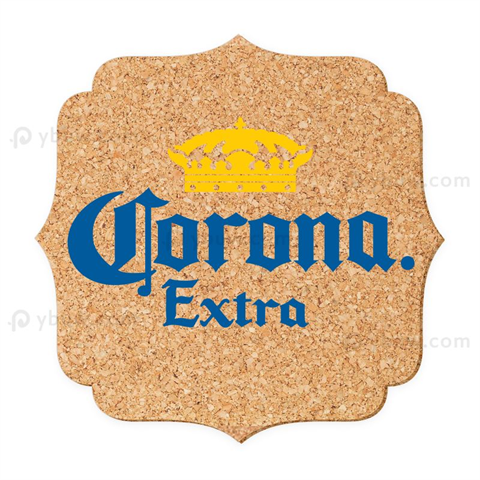 Cork Custom Coasters With Irregular Shape