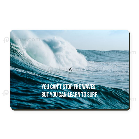 Trendy Custom Printed Rectangle Foam Coasters