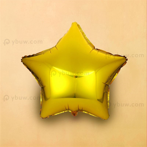 Custom Star Mylar Shape Balloon