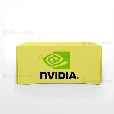 6 Feet Custom Fitted Tablecloths With Logo For Rectangle Tables